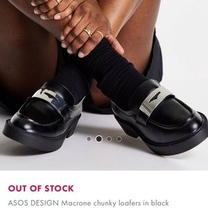 ASOS chunky loafers